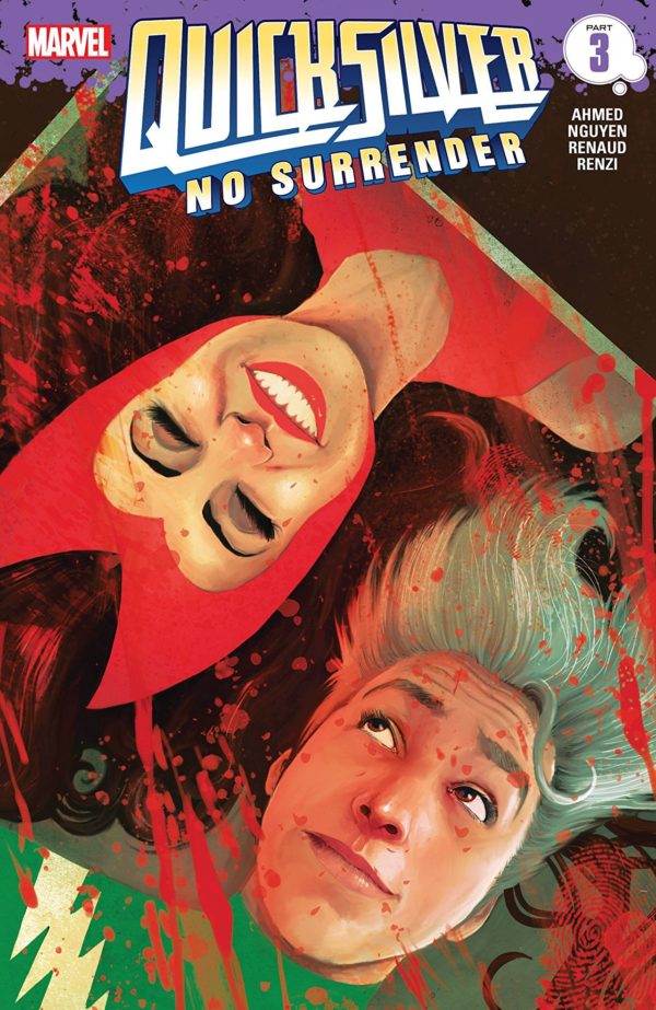 Quicksilver: No Surrender #3 cover by Martin Simmonds