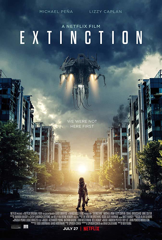 Image result for netflix extinction movie poster