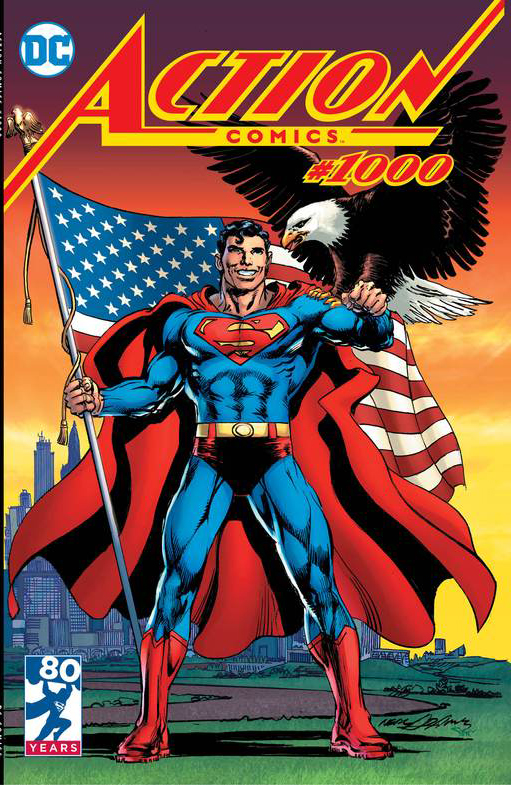 Neal Adams Action Comics #1000 Variant Cover