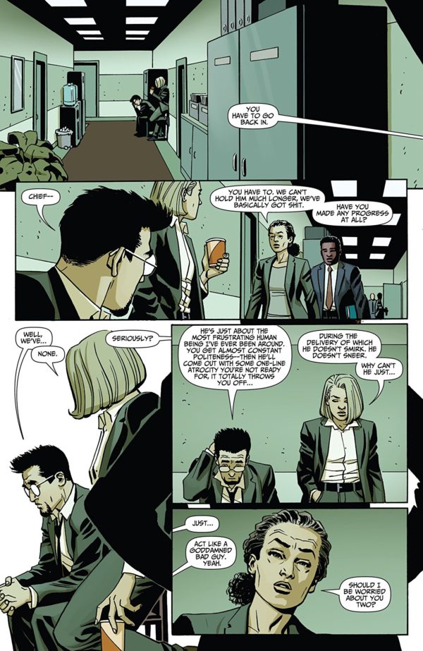 A Walk Through Hell #4 art by Goran Sudzuka and Jose Villarrubia