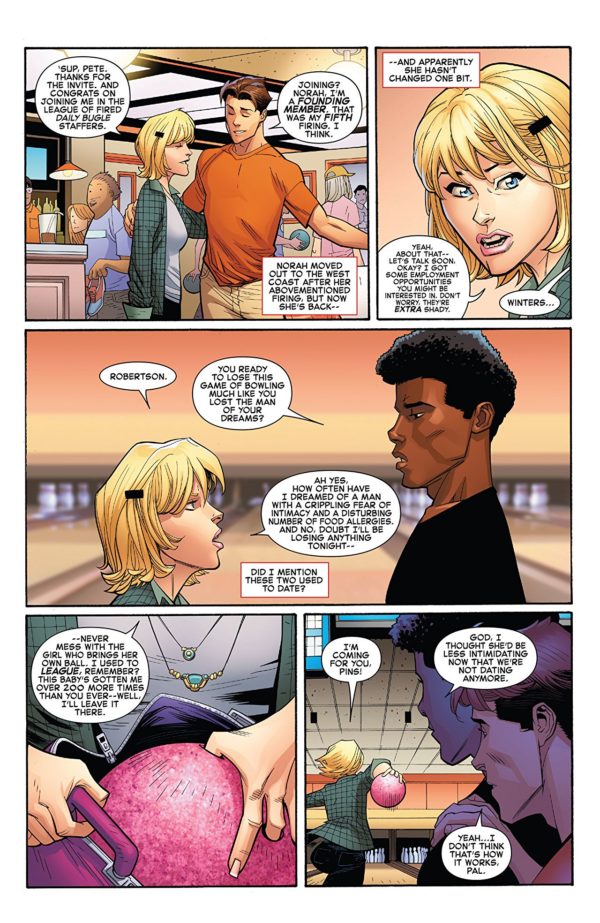 Amazing Spider-Man #3 art by Ryan Ottley, Cliff Rathburn, and Laura Martin
