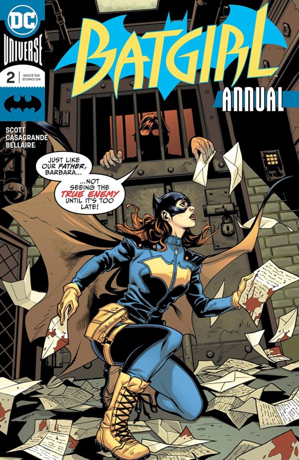 Batgirl Annual #2 cover by Emanuela Lupacchino and Dave Stewart