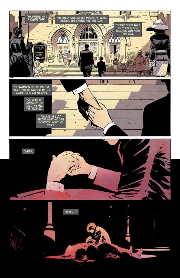 Batman #53 art by Lee Weeks and Elizabeth Breitweiser