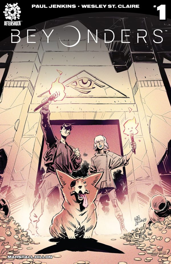 Beyonders #1 cover by Wesley St. Claire