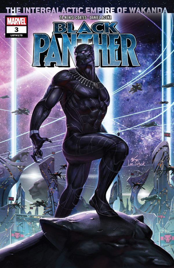 Black Panther #3 cover by In-Hyuk Lee