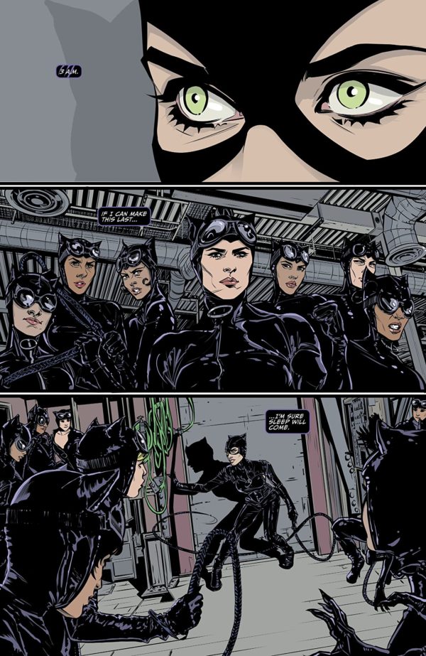 Catwoman #2 art by Joelle Jones and Laura Allred