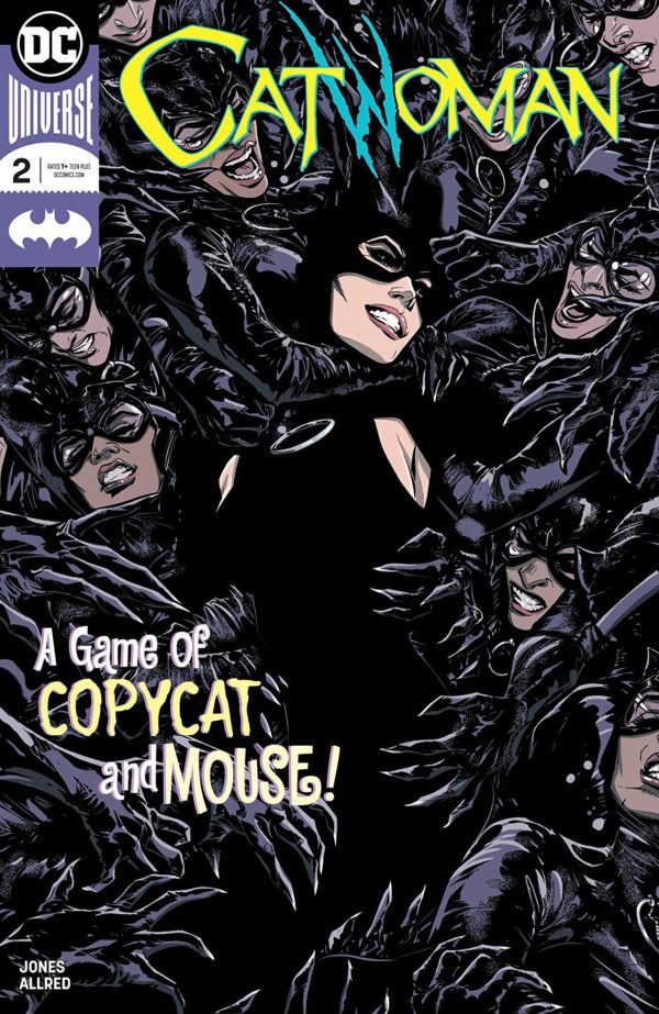 Catwoman #2 cover by Joelle Jones and Laura Allred