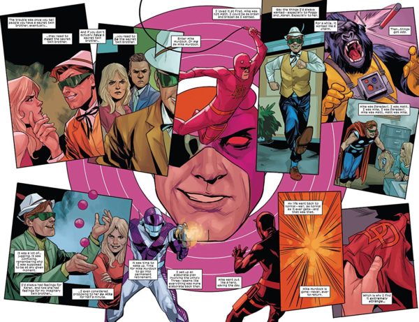 Daredevil #607 art by Phil Noto