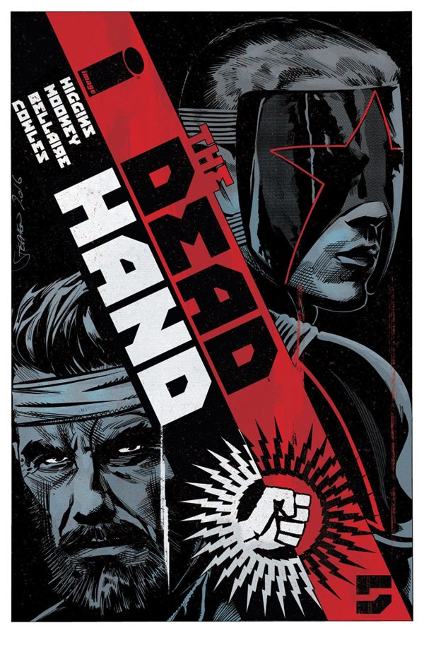The Dead Hand #5 cover by Stephen Mooney and Jordie Bellaire