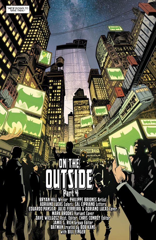 Batman: Detective Comics #986 art by Philippe Briones and Adriano Lucas
