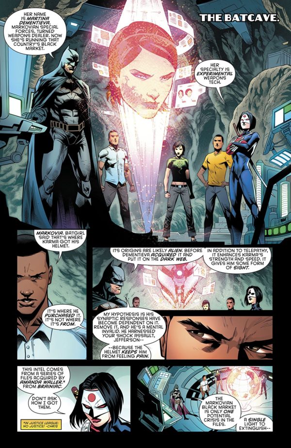 Batman: Detective Comics #987 art by Miguel Mendonca, Diana Egea, and Adriano Lucas