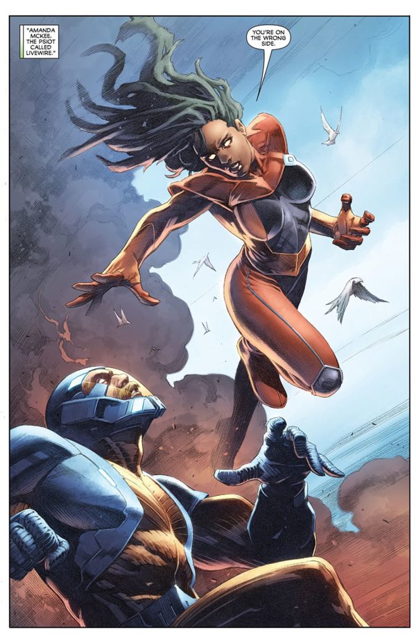 Harbinger Wars II #4 art by Tomas Giorello and Diego Rodriguez