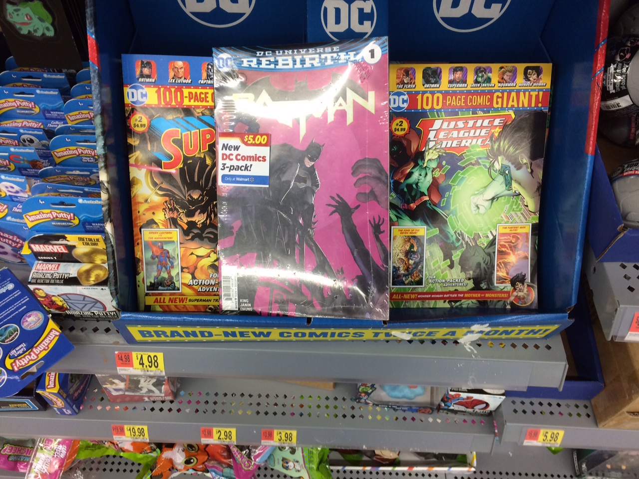 Walmart and DC Comics From the Mississippi Front Lines - Bleeding Cool News And Rumors