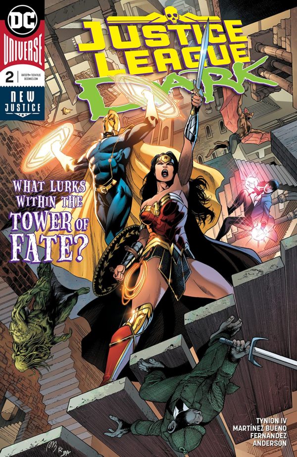 Justice League Dark #2 cover by Alvaro Martinez Bueno, Raul Fernandez, and Brad Anderson