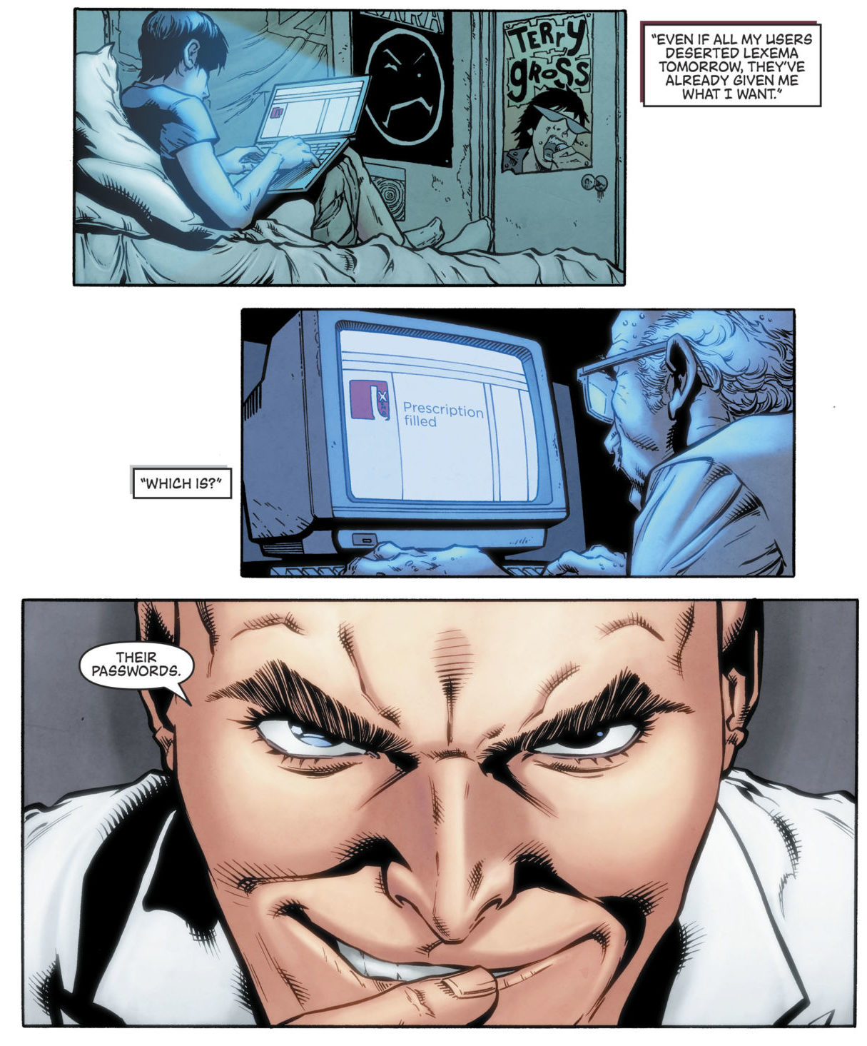 lex luthor teaches us all about social media security porky pig spoilers - Porky Pig Blue Christmas Video lex luthor teaches us all about social media security porky pig spoilers - Porky Pig Blue Christmas Video