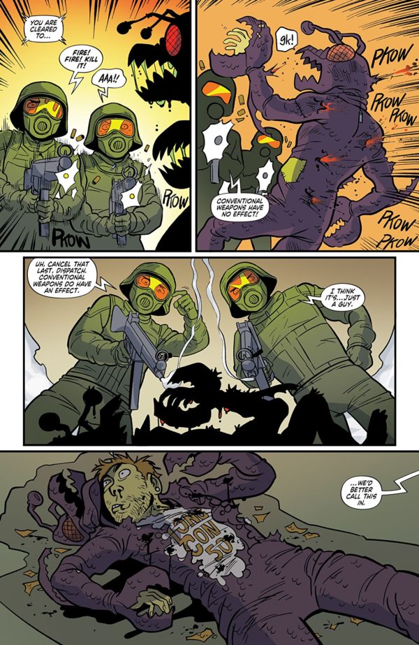The Long Con #1 art by Ea Denich and M. Victoria Robado