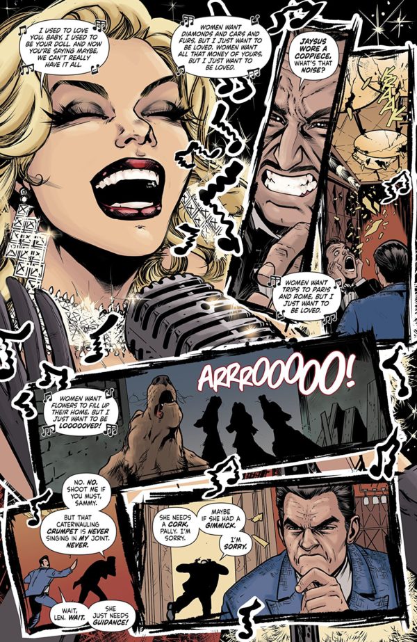 Plastic Man #3 art by Adriana Melo and Kelly Fitzpatrick