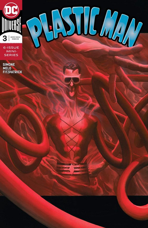 Plastic Man #3 cover by Alex Ross