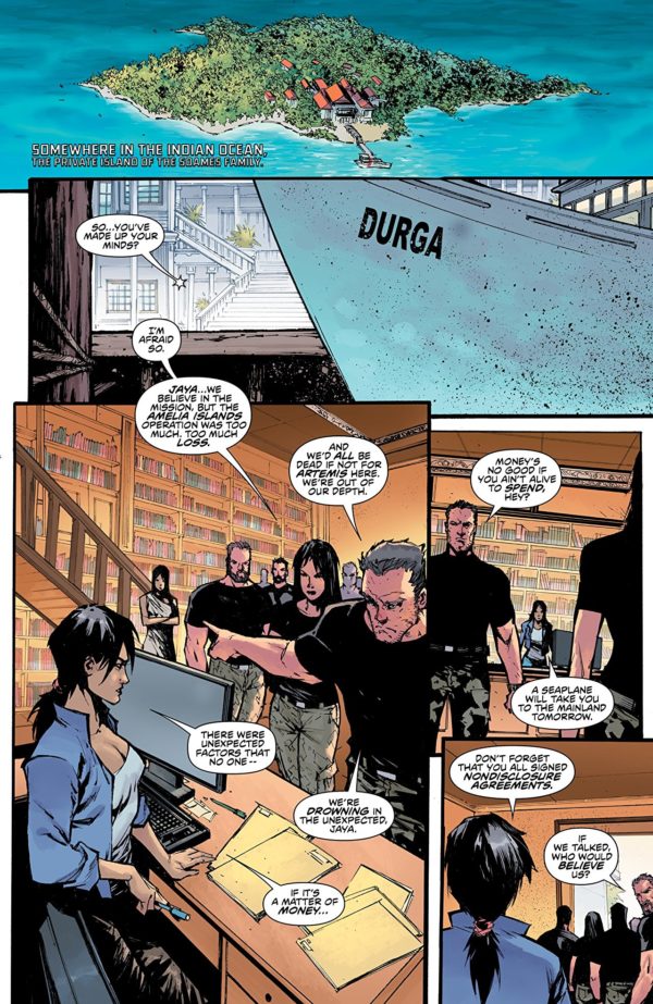 Predators: Hunters II #1 art by Agustin Padilla and Neeraj Menon