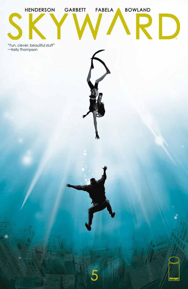 Skyward #5 cover by Lee Garbett