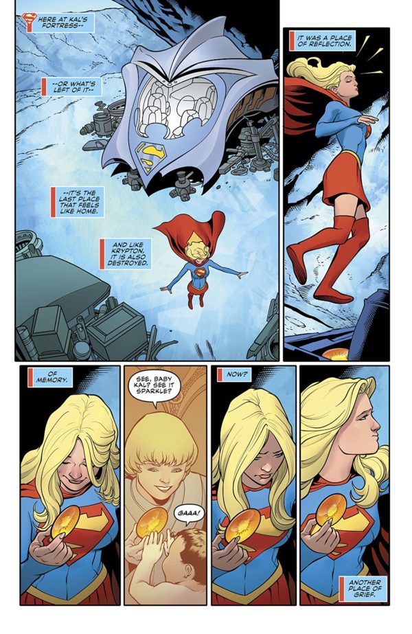 Supergirl #21 art by Kevin Maguire, Sean Parsons, and FCO Plascencia