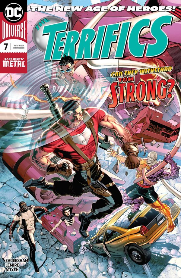 Terrifics #7 cover by Dale Eaglesham and Ivan Nunes