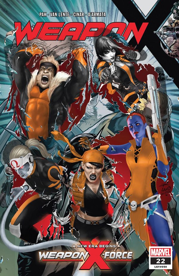 Weapon X #22 cover by Rahzzah