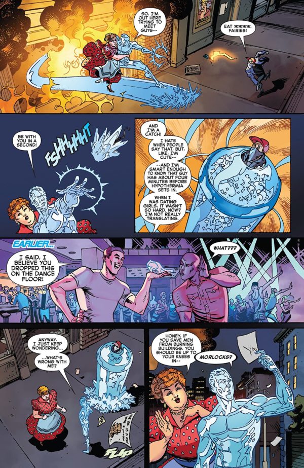 Iceman #1 art by Nathan Stockman and Federico Blee