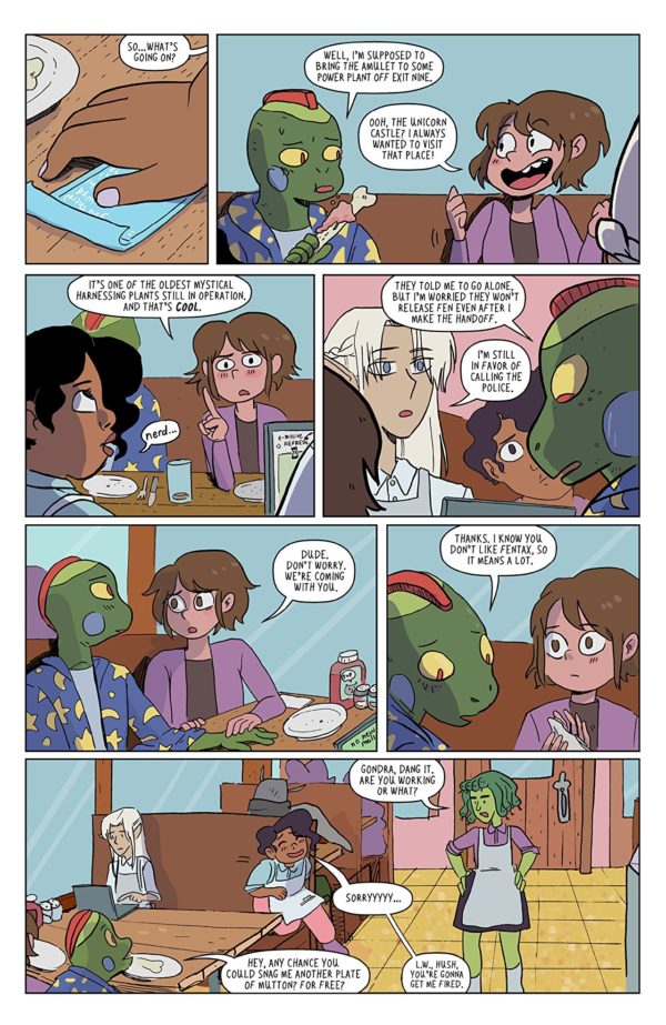 Modern Fantasy #2 art by Kristen Gudsnuk