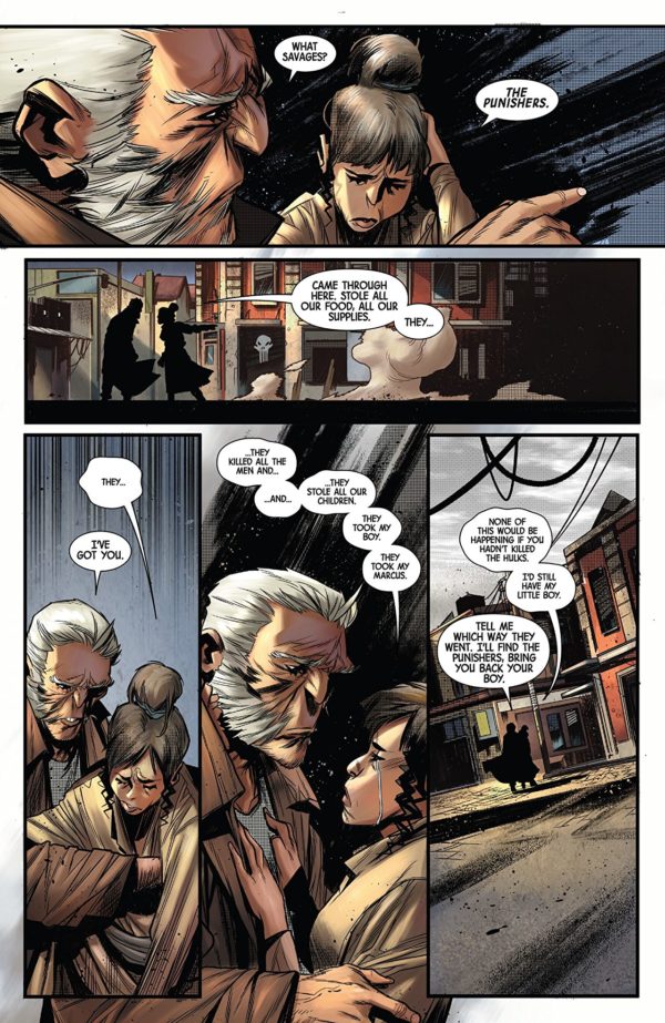 old man logan annual 1 review regret of the punisher bleeding