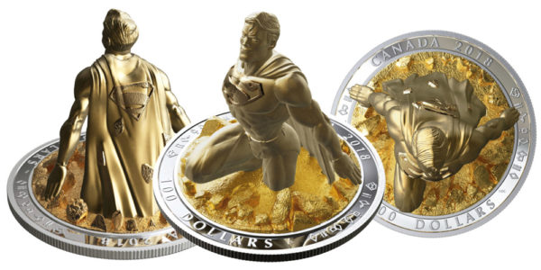 superman canadian coin 3d