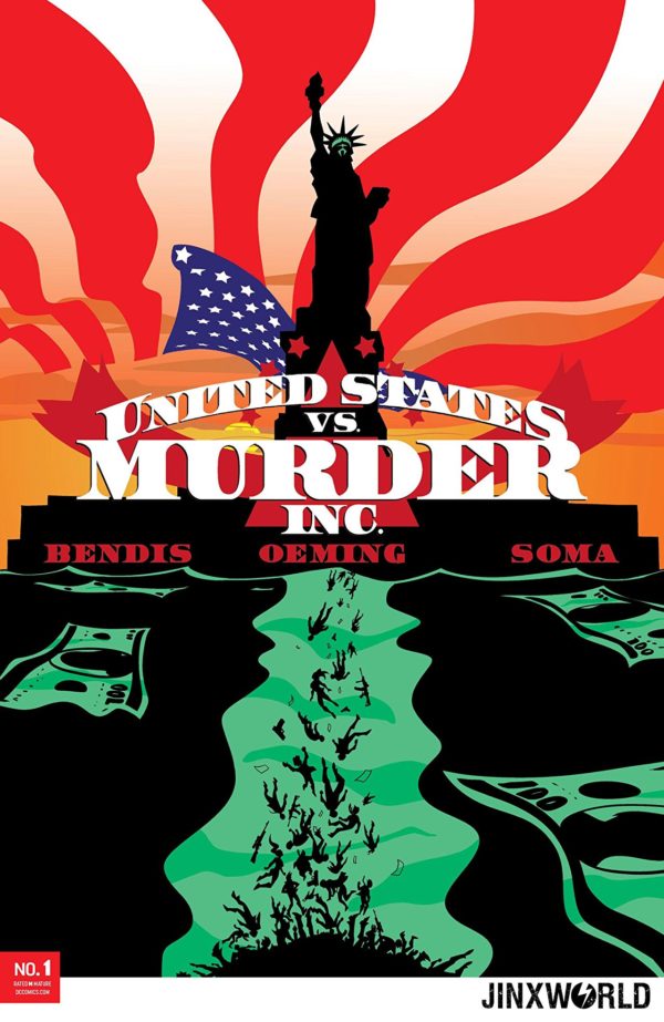 Capa de United States. vs. Murder Inc. #1 por Michael Avon Oeming.