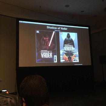 Shadow of Vader Marvel NYCC Slide