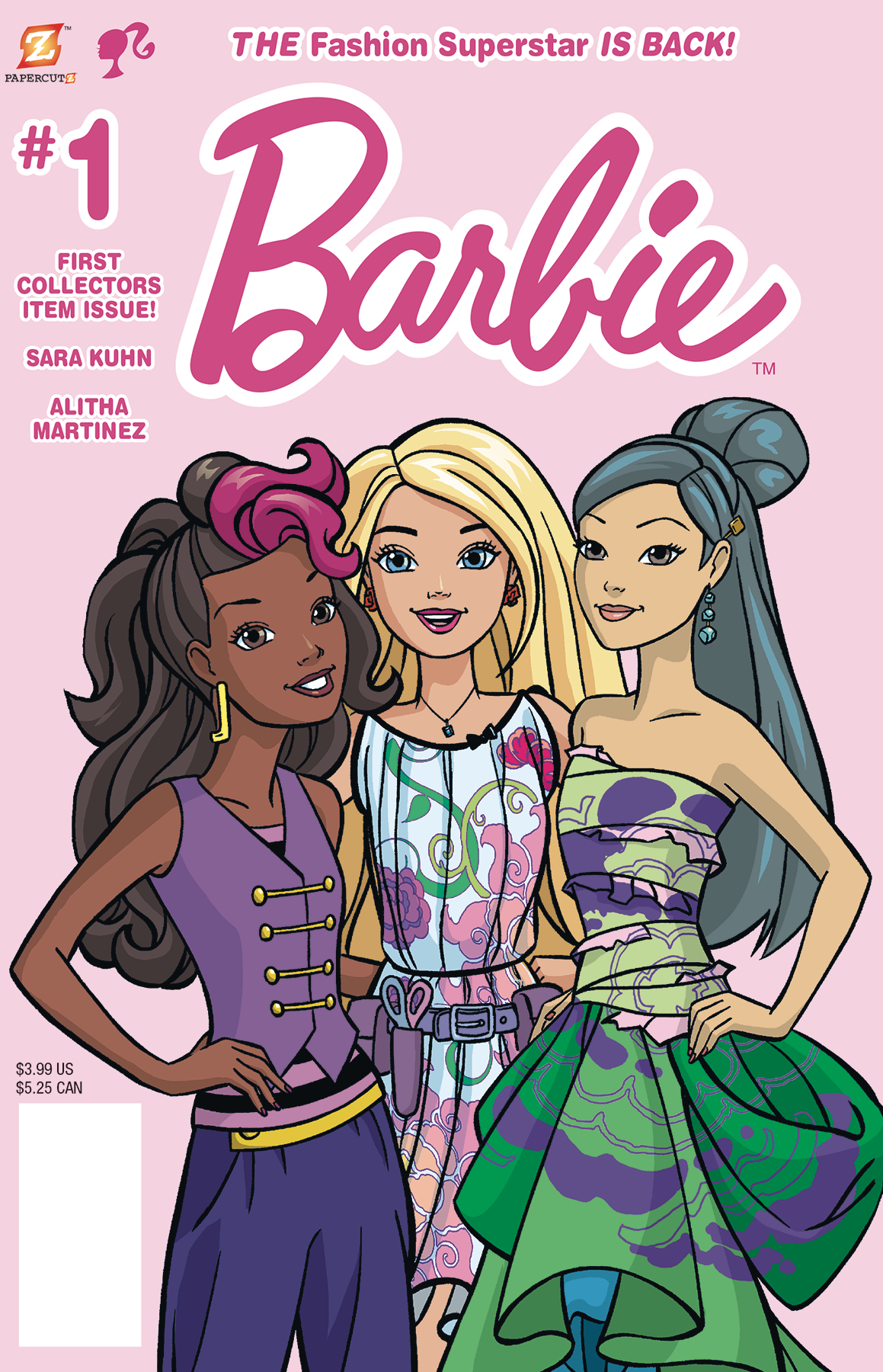 Sarah Kuhn and Alitha Martinez Return to Barbie Comics, in Papercutz January 201...