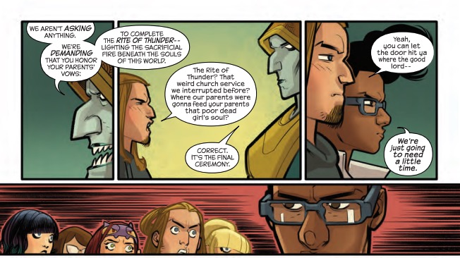 The Logistics of Human Sacrifice in Next Week's Runaways #14 - Bleeding Cool New...