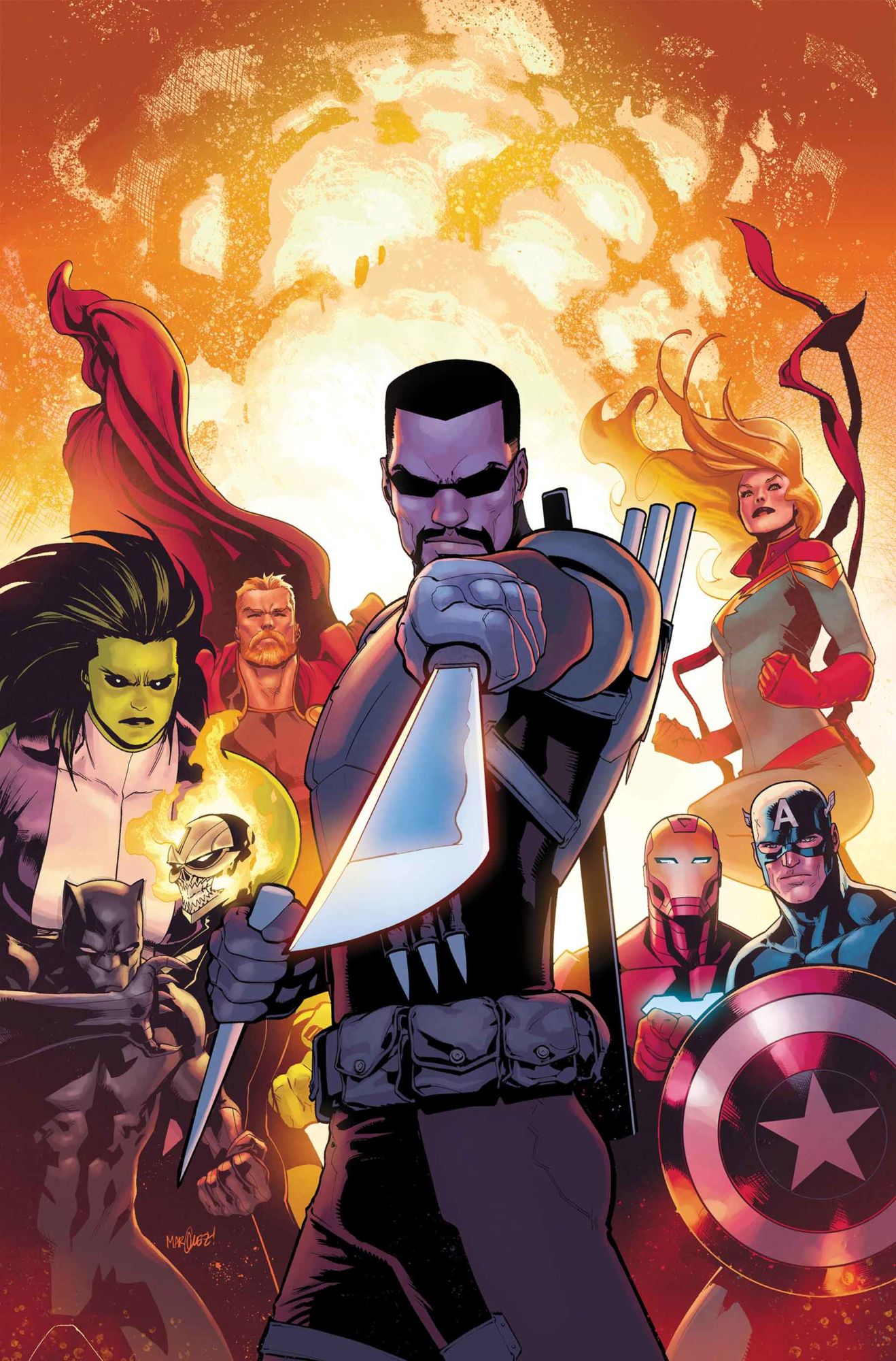 In March, Blade Officially Joins the Avengers as Dracula