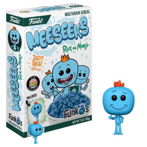 Funko Cereal Meeseeks Rick and MOrty