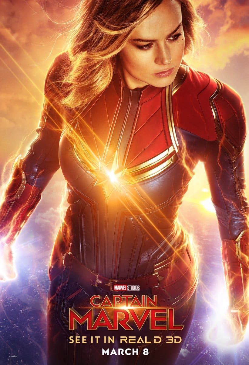 Image result for captain marvel poster