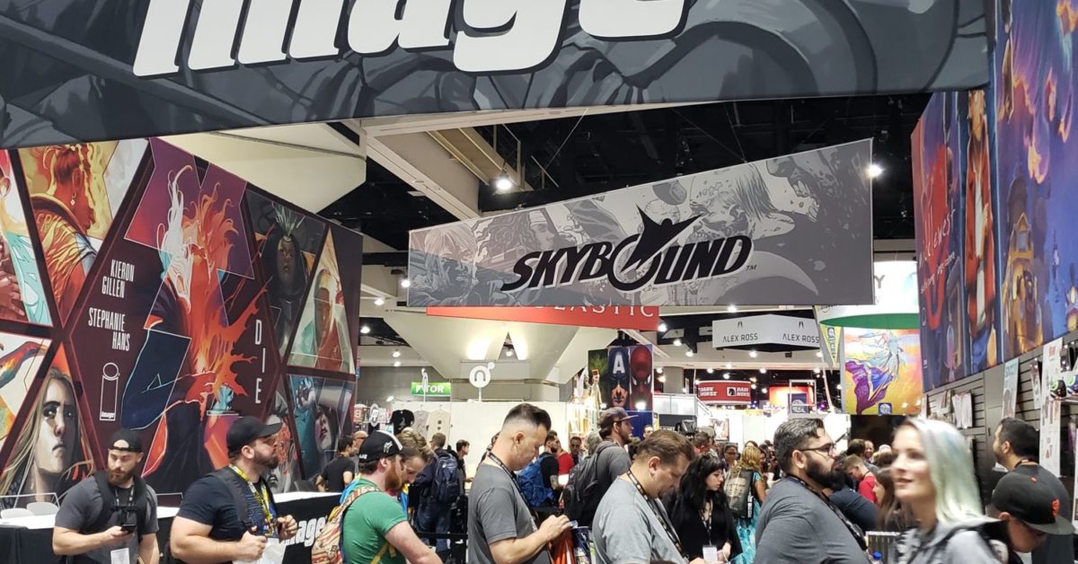 The Look of the New Image Comics Booth for San Diego Comic