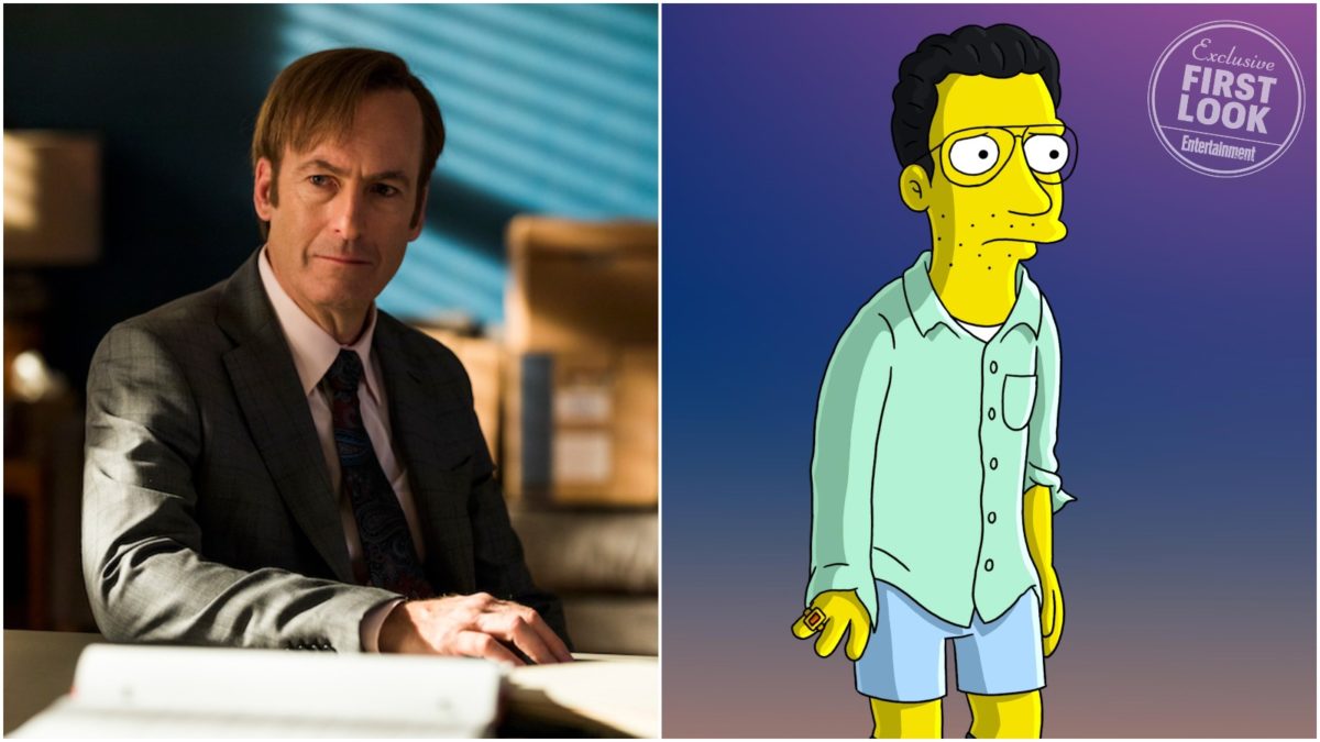 "Better Call Saul" Star Bob Odenkirk Guest-Voicing on "The Simpsons"