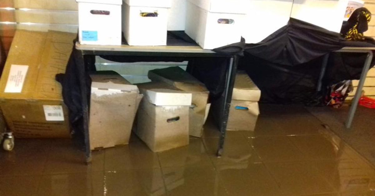 2-Tone Comics of Hebden Bridge Flooded Again