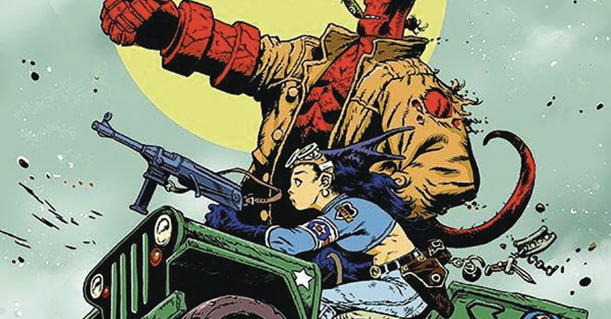 Mike Mignola's Hellboy Crosses Over With Steve Mannion's Fearless Dawn